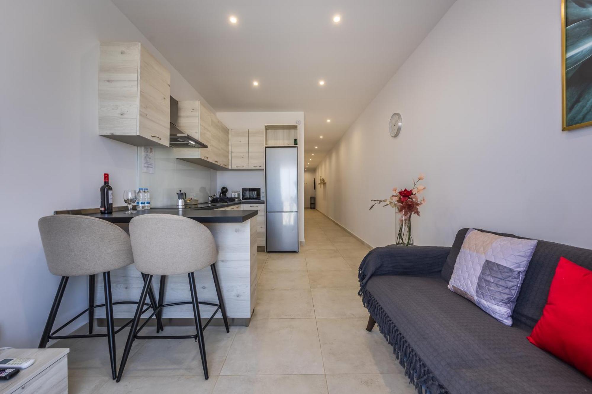 Ta Cetta Apartment 5 Min Walk From St Julians San Gwann Ngoại thất bức ảnh
