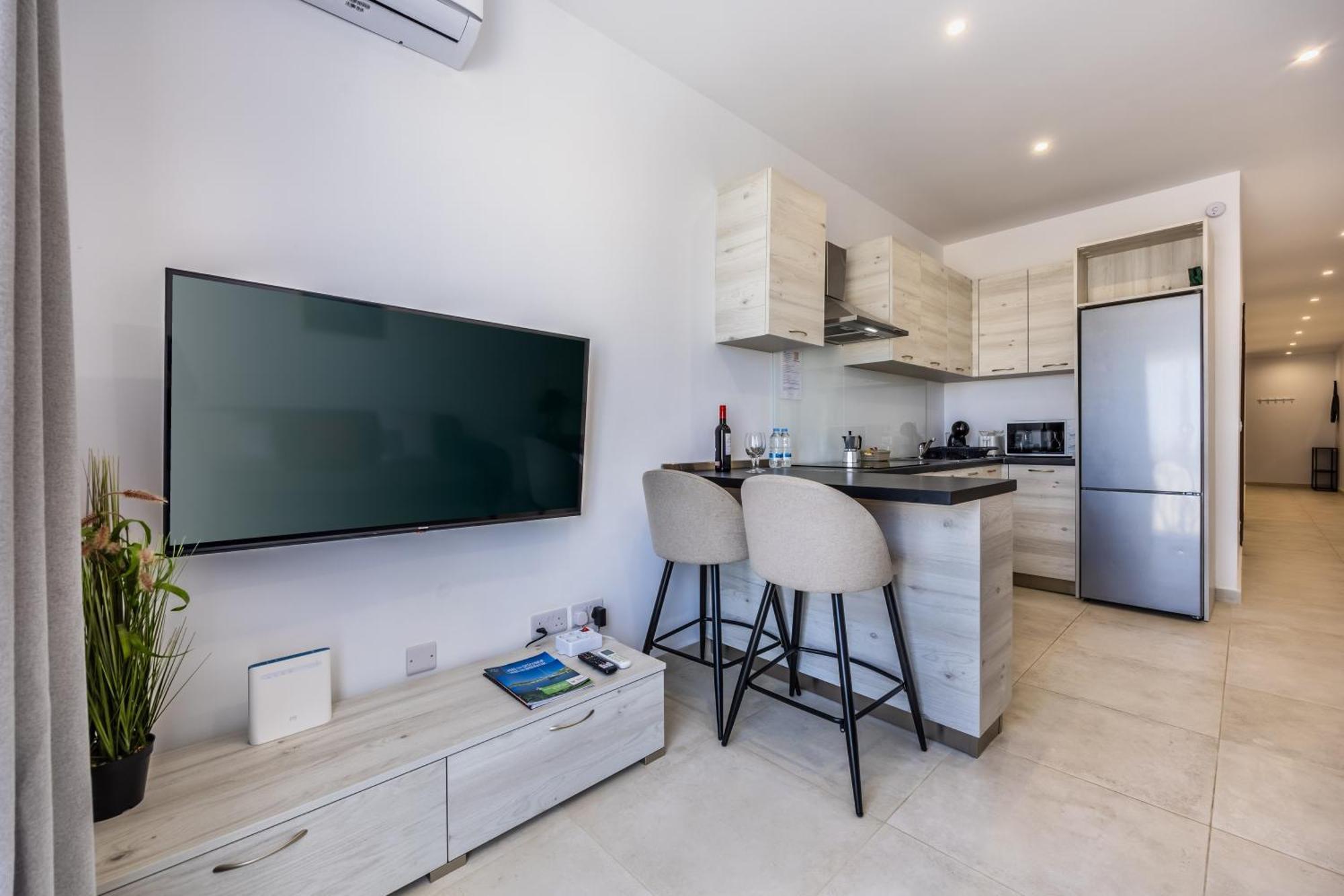 Ta Cetta Apartment 5 Min Walk From St Julians San Gwann Ngoại thất bức ảnh